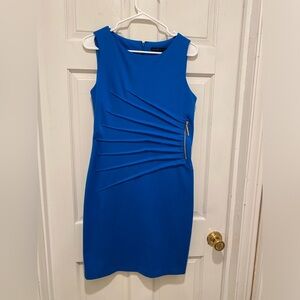 Blue Sleeveless Dress